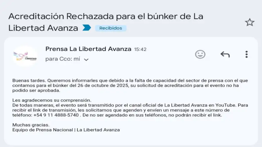 Bloqueo a Perfil