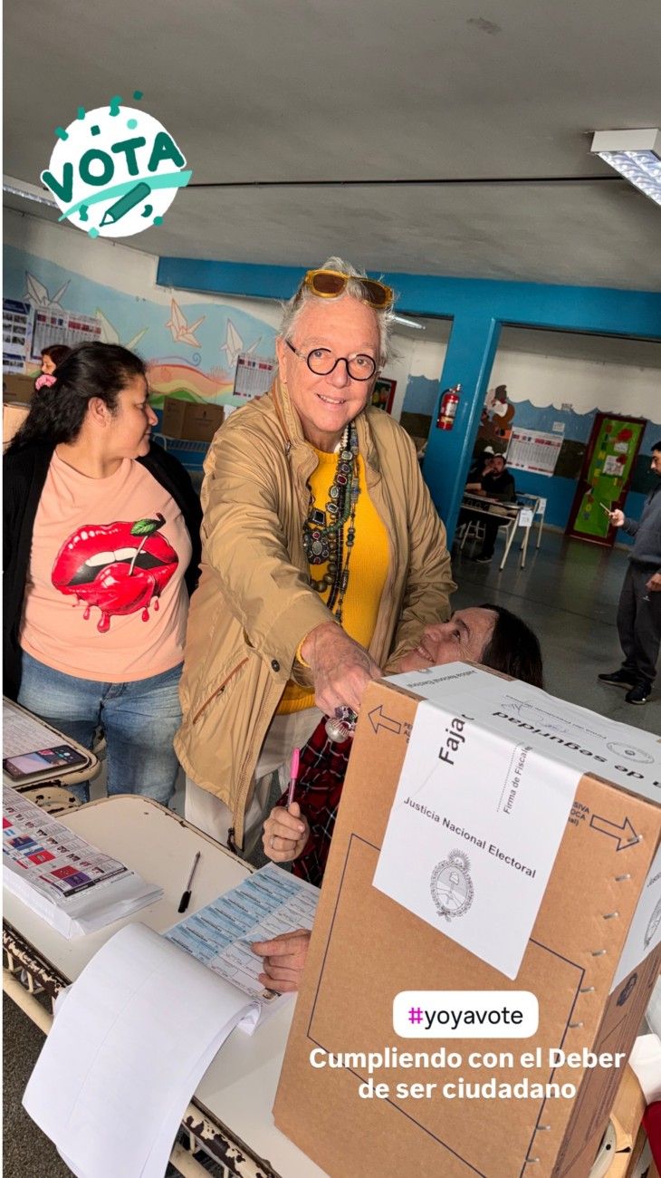 Elecciones Legislativas 2025: así votaron los famosos