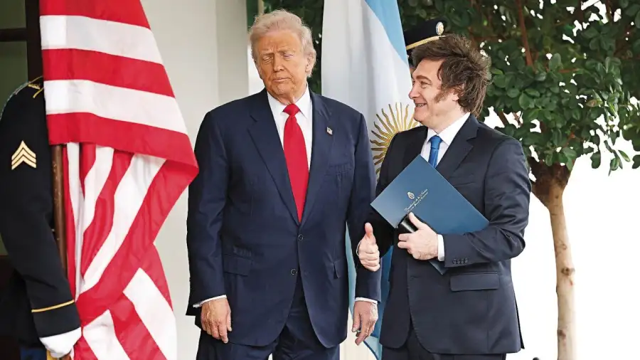 Trump y Milei