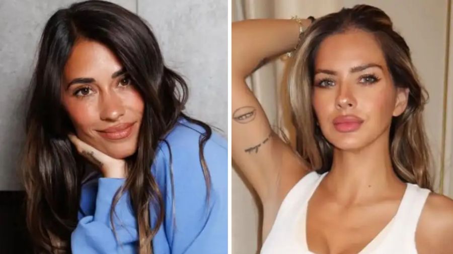 Antonela Roccuzzo y la China Suárez