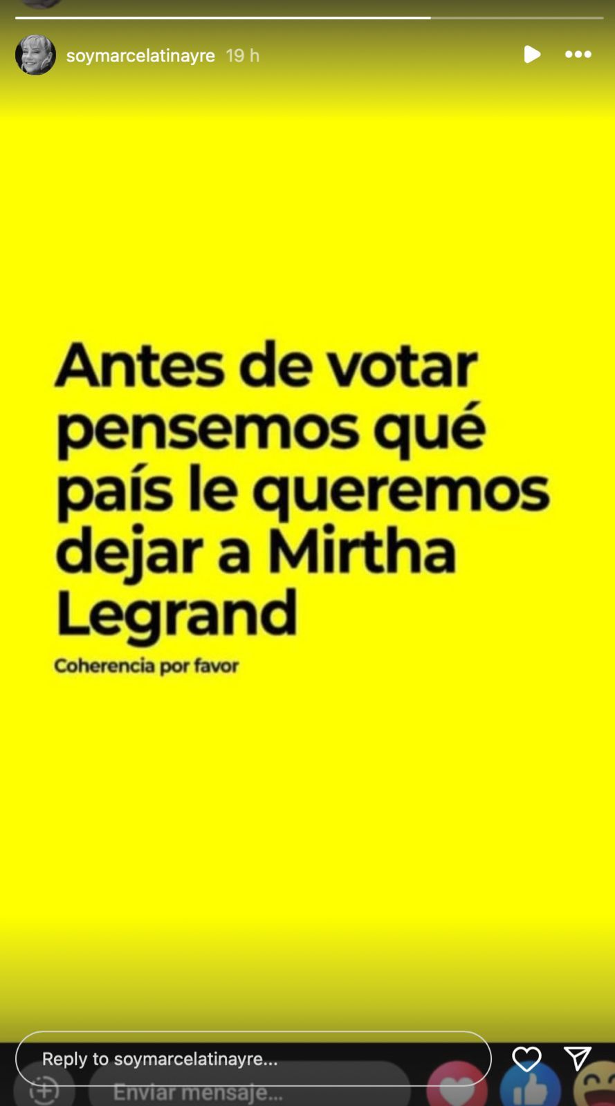Marcela Tinayre, Mirtha Legrand