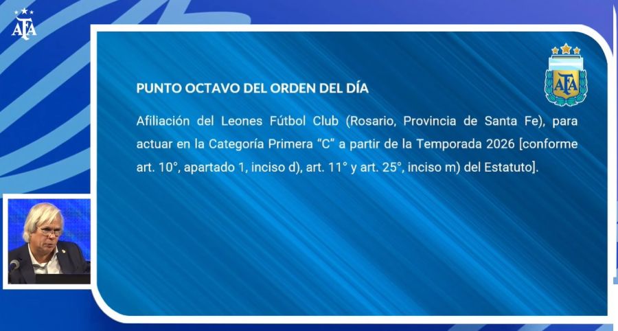 Afiliación de Leones FC a AFA