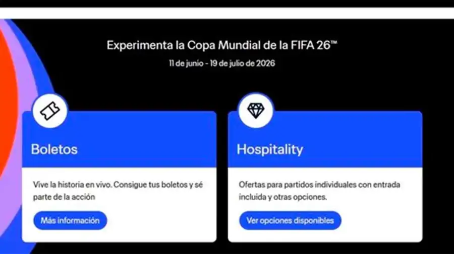 Entradas para el Mundial 2026 28102025