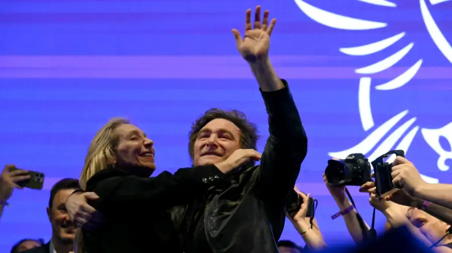 Javier y Karina Milei