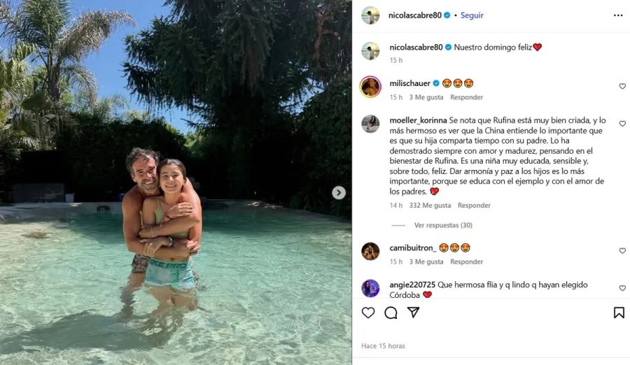 Rufina y su domingo con Nicolás Cabré y Rocío Pardo
