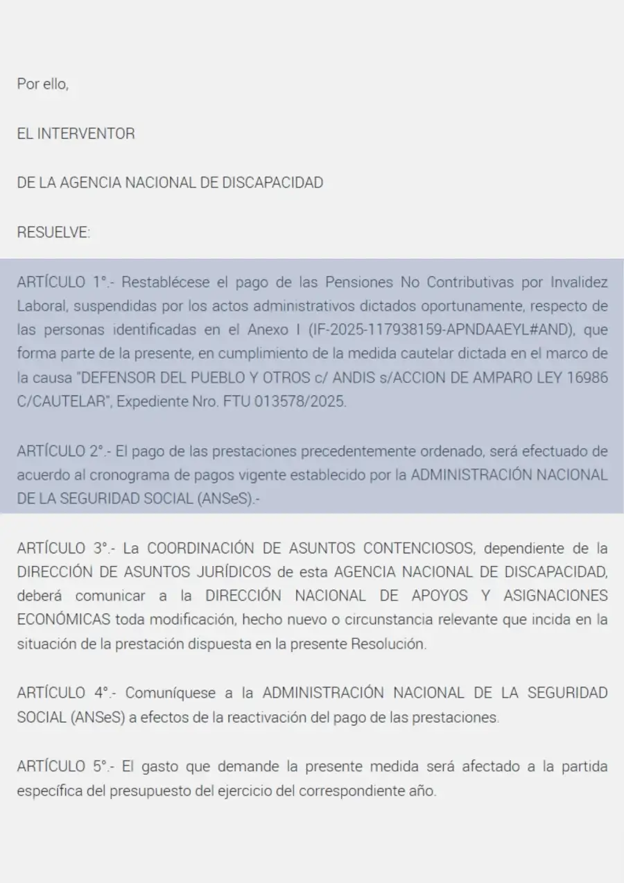 La orden del juez federal Guillermo Díaz Martínez