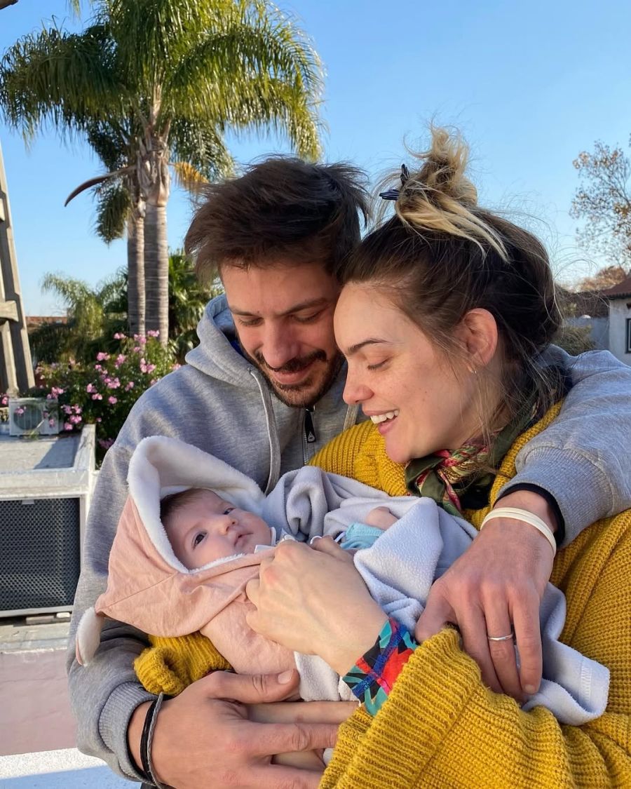 Maca Paz y su hija Abril