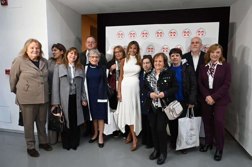 María Belén Ludueña en el Hospital de Niños Ricardo Gutiérrez