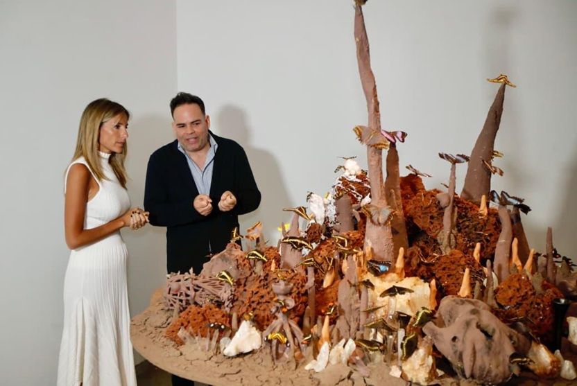 María Belén Ludueña en el Hospital de Niños Ricardo Gutiérrez