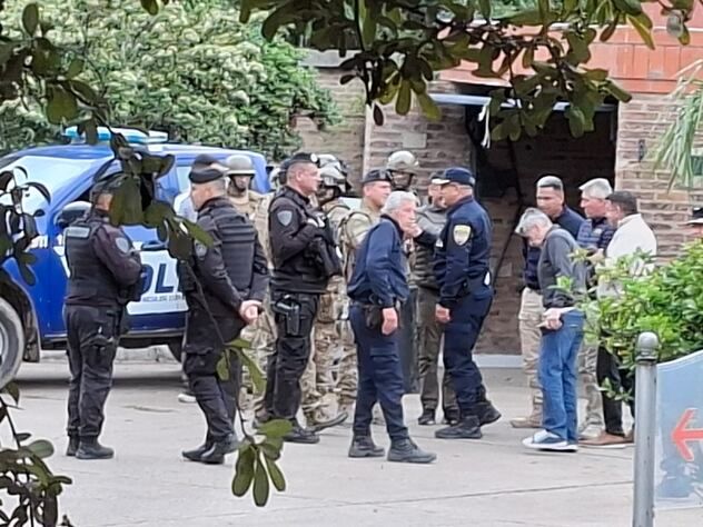 ministro Quinteros en el megaoperativo