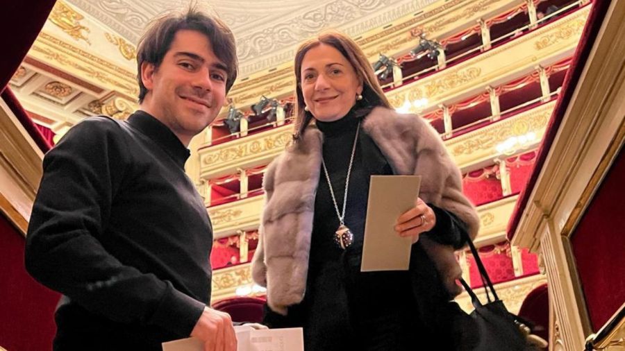 Verónica y Joaquín Cangemi