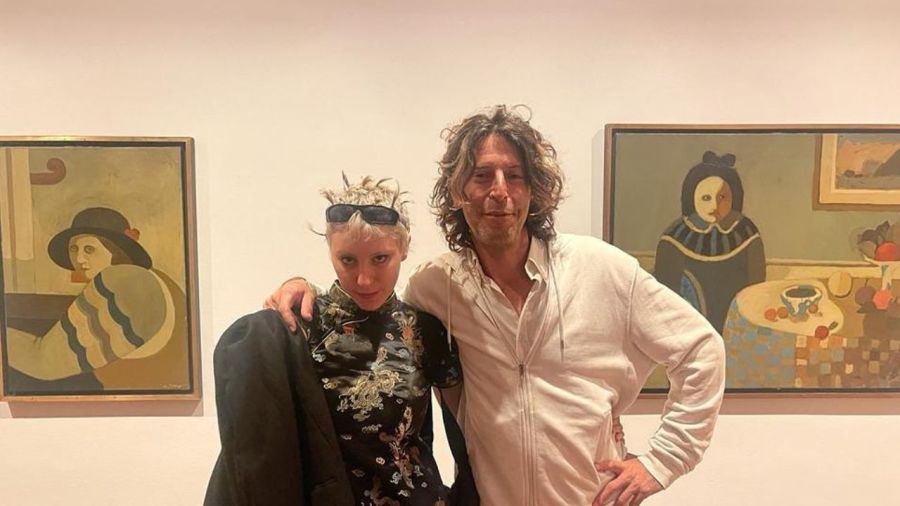 Andy Chango y su hija Martina