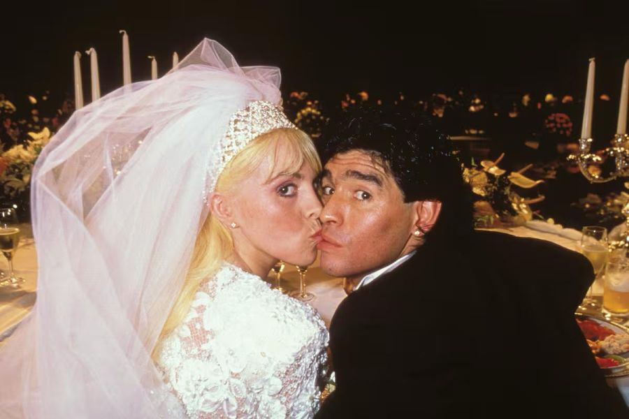 Claudia Villafañe, Diego Maradona