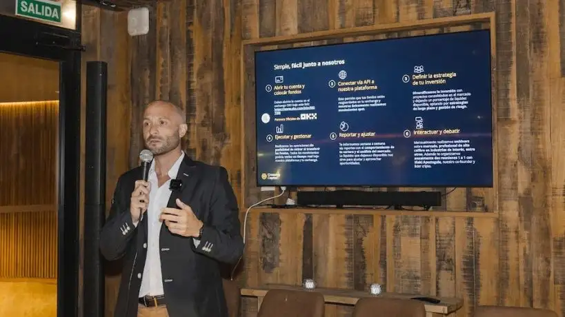 Evento Crossing Capital y OKX