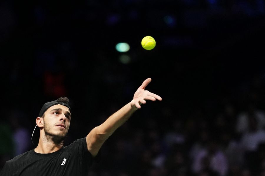 Francisco Cerúndolo en el Masters de París