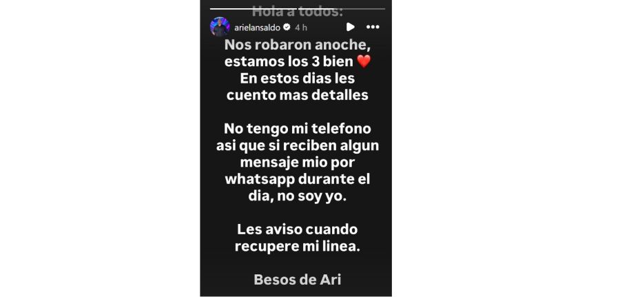 Asaltaron la casa de Big Ari