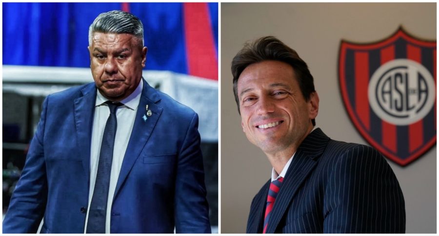 Claudio Tapia y Marcelo Moretti