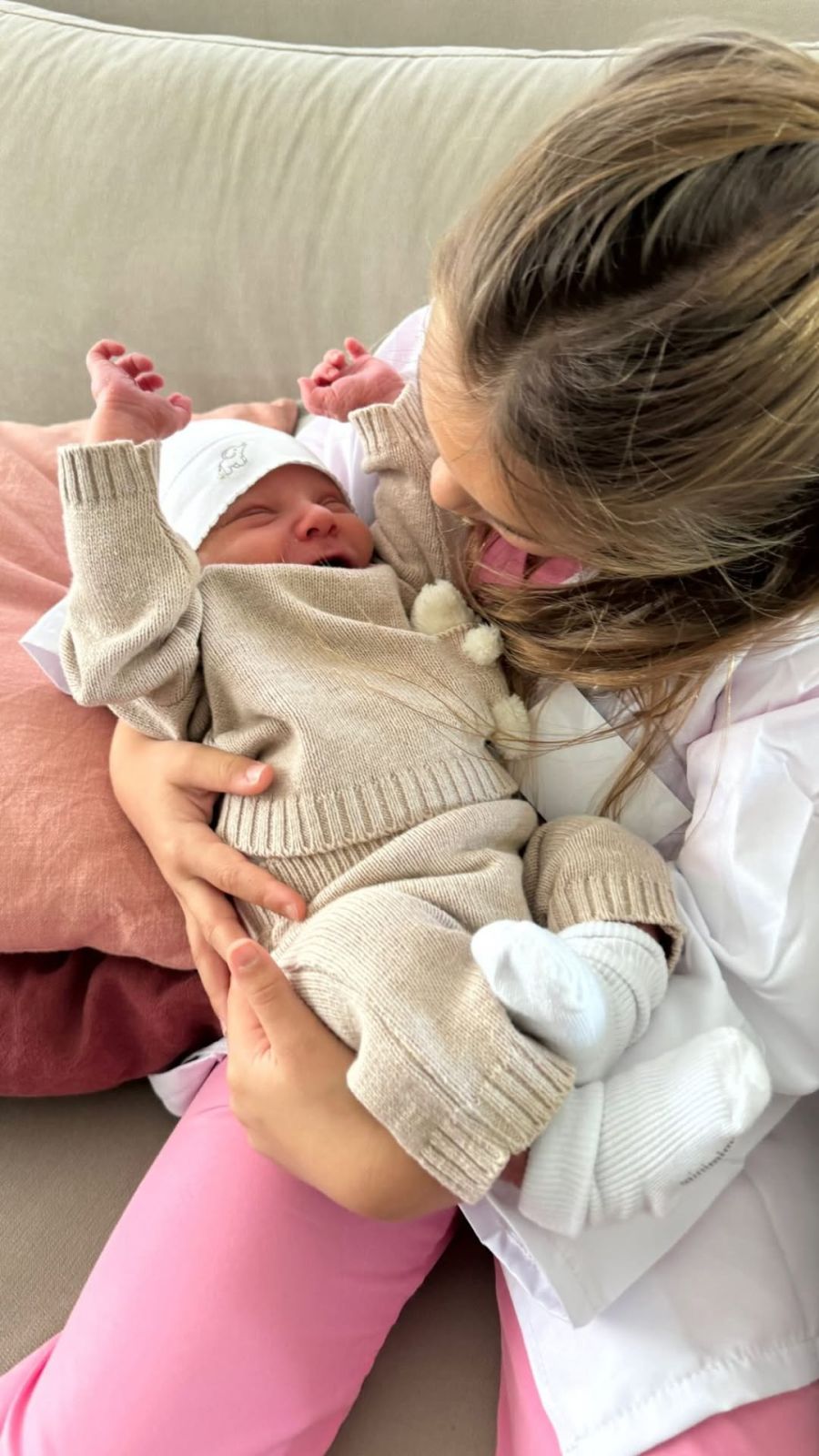 Eva Bargiela, Gianluca Simeone, Cholo Simeone, Carla Pereyra, Francesca Simeone, Valentina Simeone