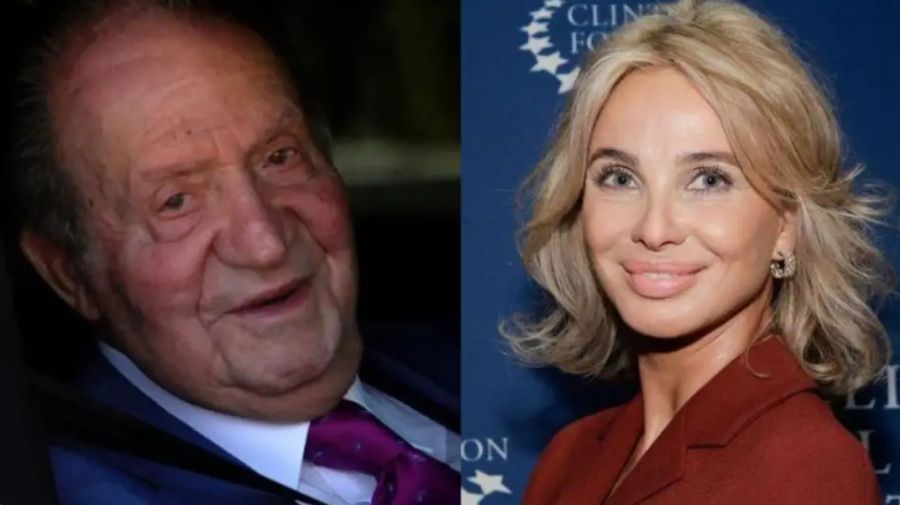 Juan Carlos I y Corinna Larsen
