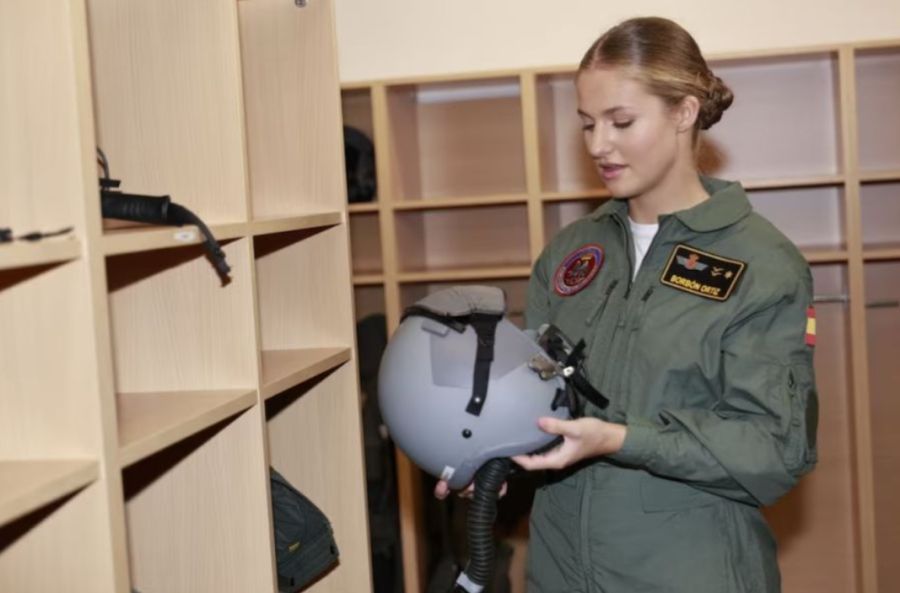 Leonor en San Javier