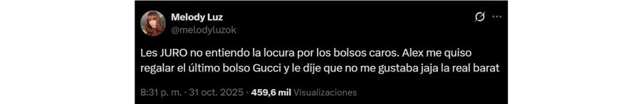 El palito de Melody Luz a La China Suárez