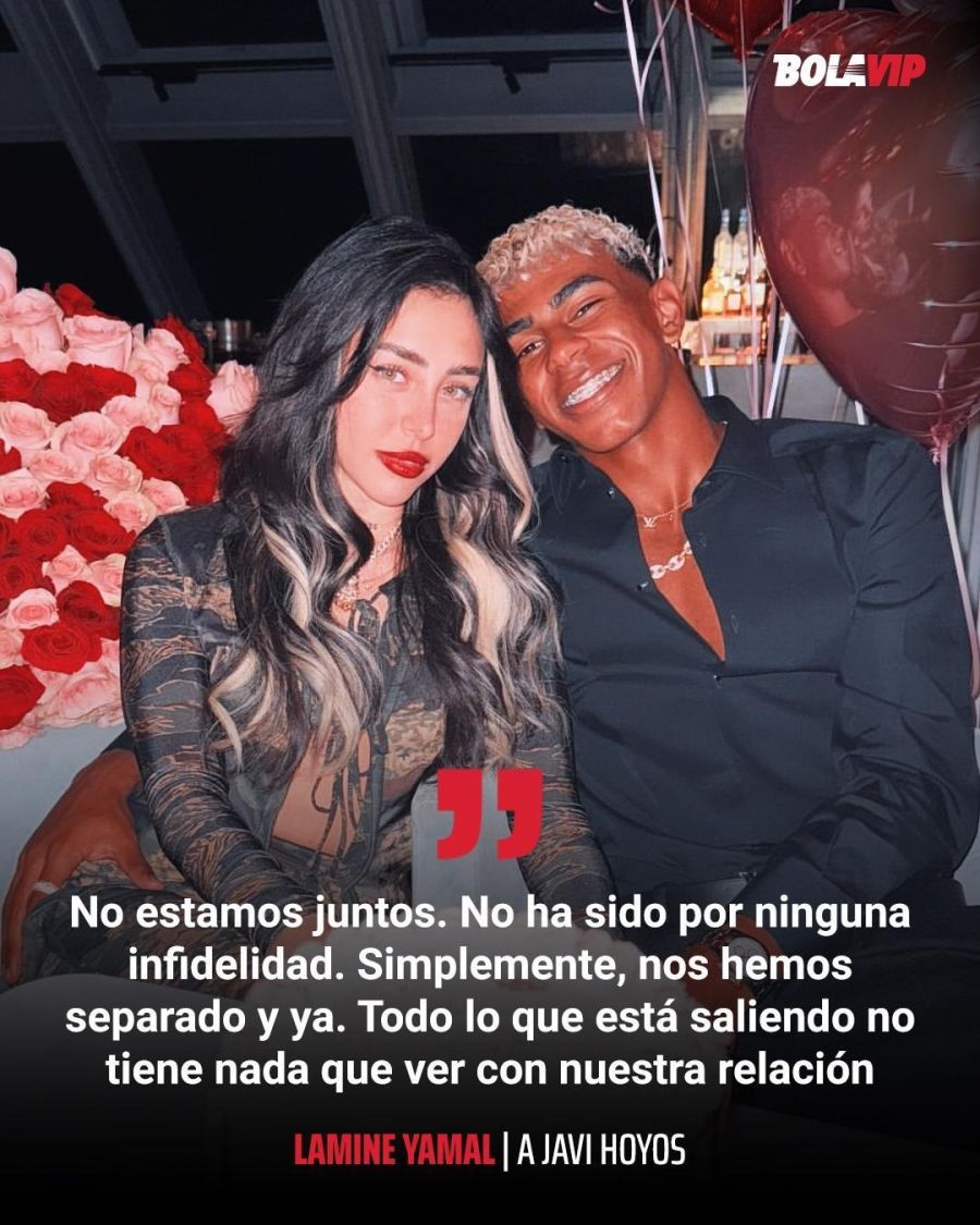 Lamine Yamal confirmó la separación de Nicki Nicole y negó que haya sido por una infidelidad