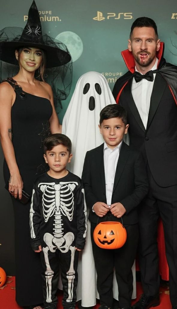 Los jugadores de la Selección argentina celebraron Halloween