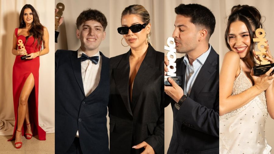 Momi Giardina, Davo Xeneize, Wanda Nara, Gastón Edul y Juli Castro