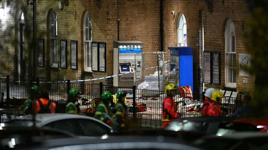 Crimen en un tren en Londres 02112025