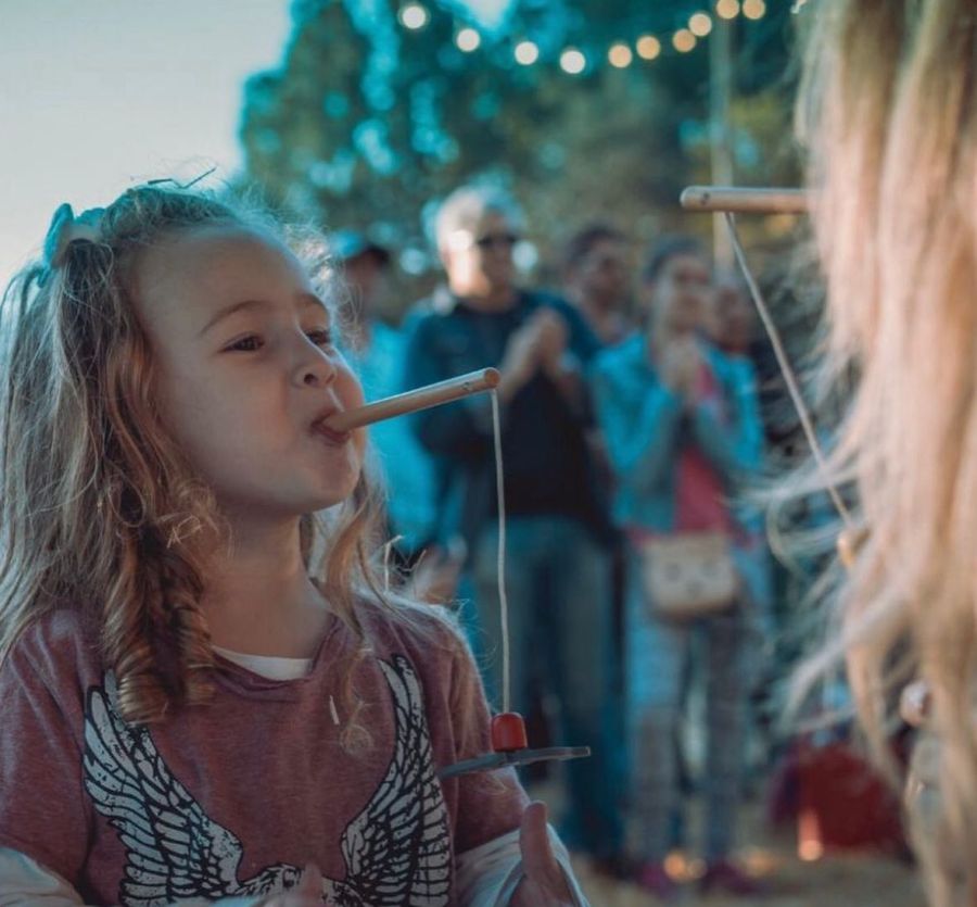Flor Otero junto a su hija, Nina