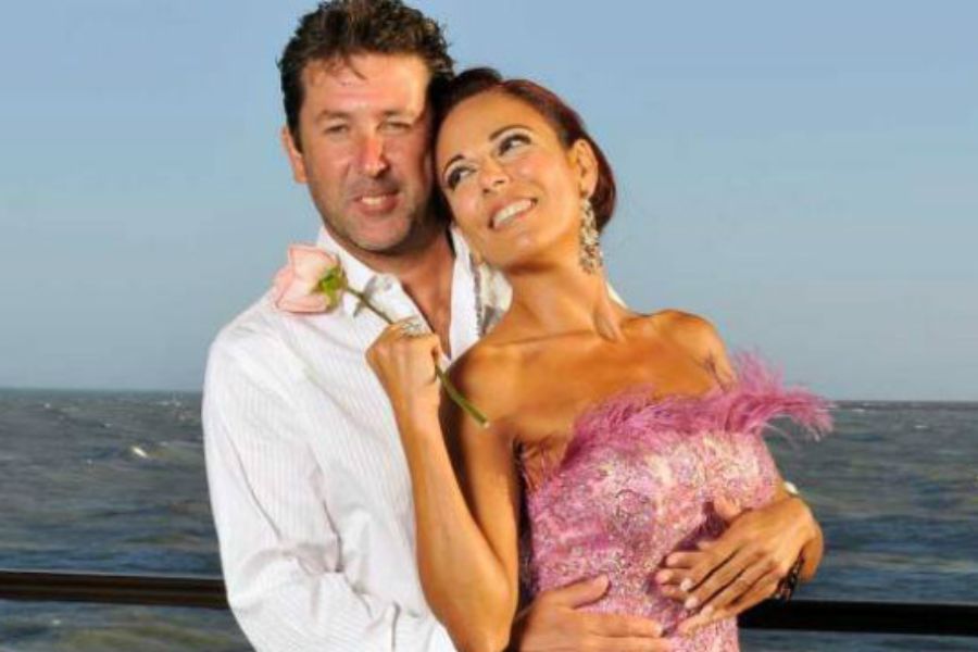 Iliana Calabró y Fabián Rossi