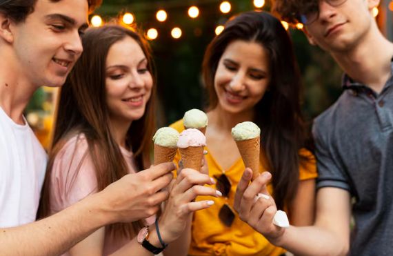 La noche de las heladerias 