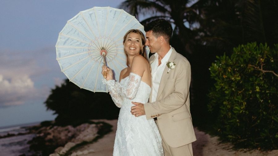 Agustín Neglia y Mariana Rojas