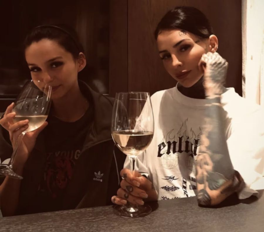 Candelaria Tinelli y Juana Tinelli