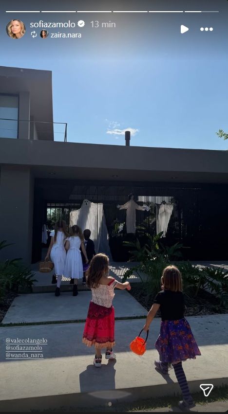 Cumpleaños de la hija de Sofía Zámolo