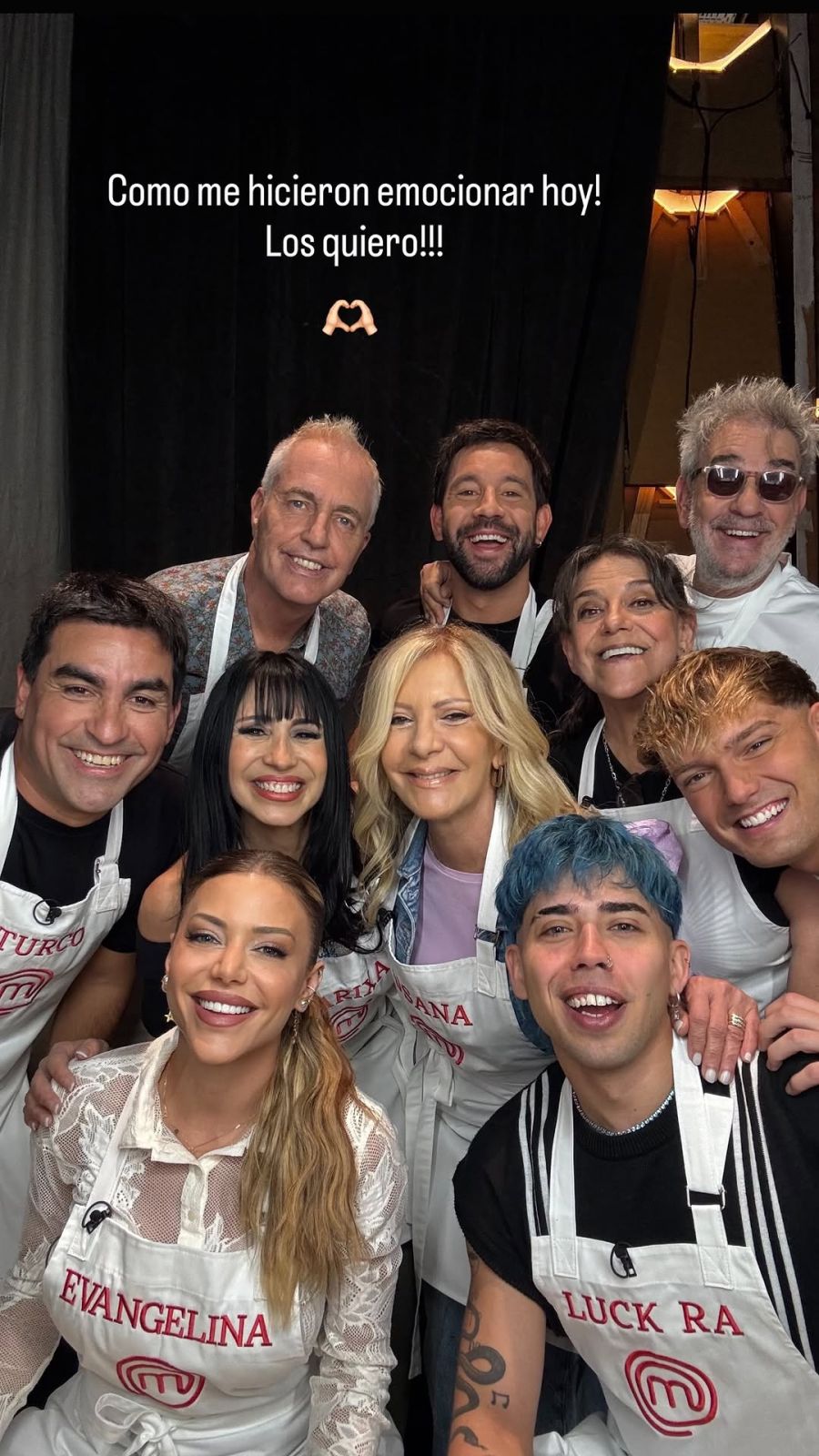 Evangelina Anderson, Wanda Nara