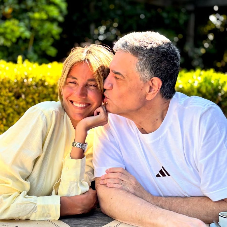 María Belén Ludueña y Jorge Macri