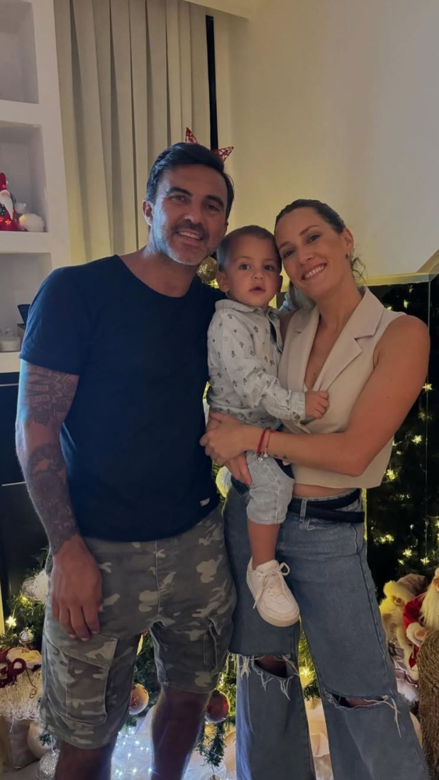 Mica Viciconte y Fabián Cubero