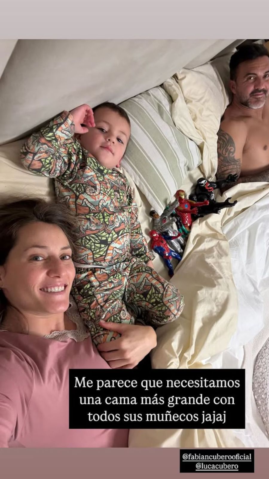 Mica Viciconte y Fabián Cubero