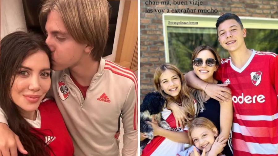 Wanda Nara, Evangelina Anderson