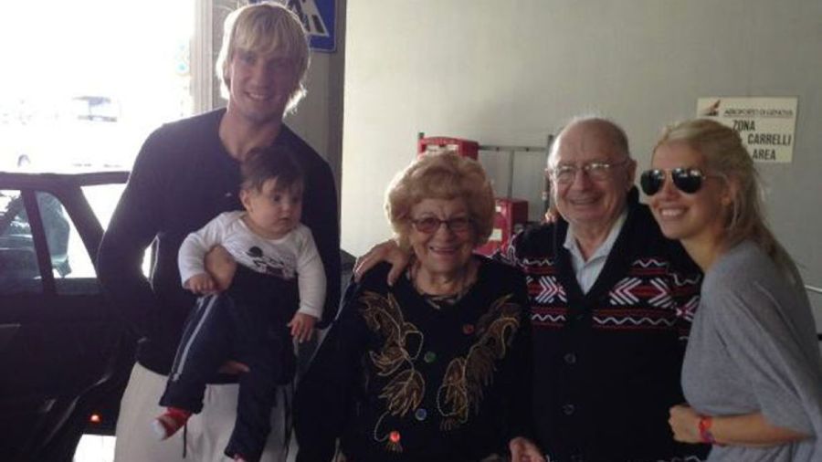 Wanda Nara y su familia