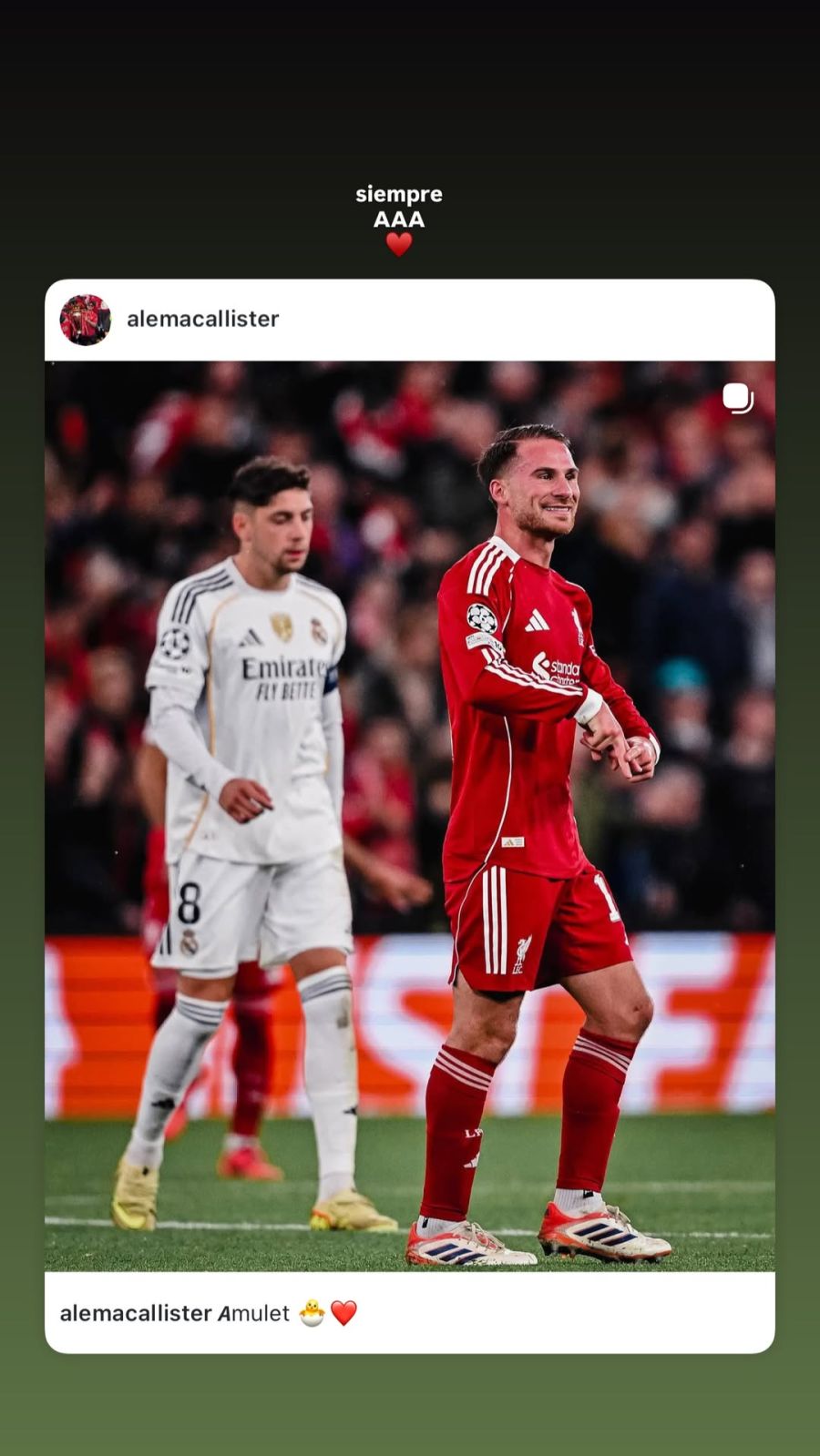 Ailén Cova, Alexis MacAllister