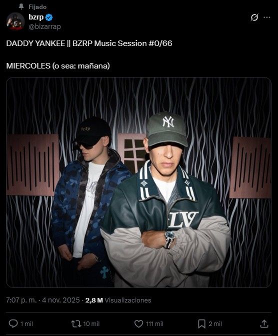 Bizarrap y Daddy Yankee
