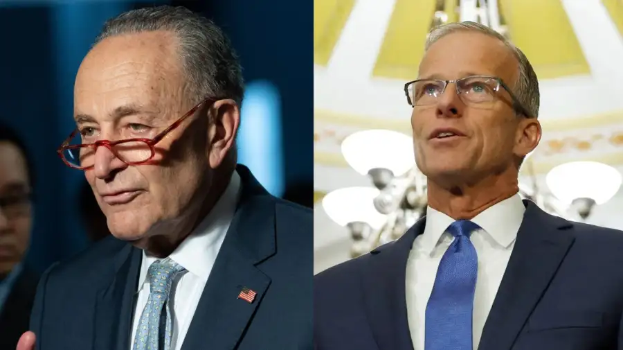 Chuck Schumer y John Thune