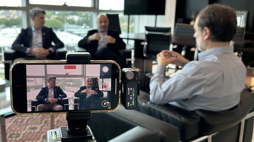 Entrevista con directivos de Solver