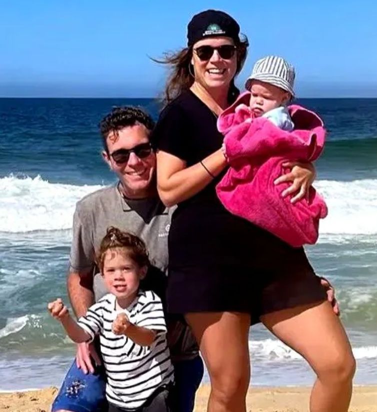 Eugenia de York y sus hijos