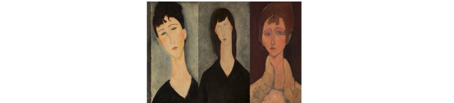 Las obras de Alfredo Modigliani
