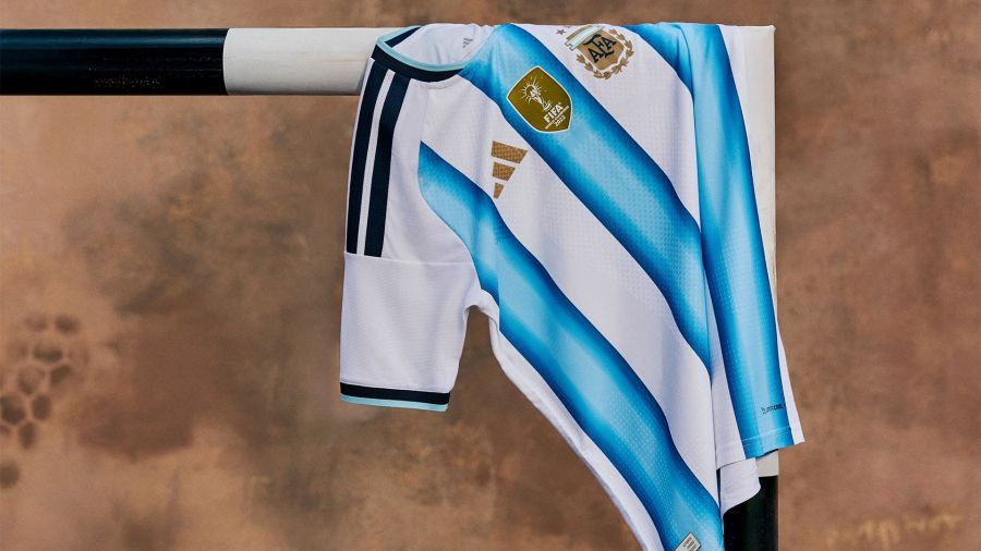 Nueva camiseta de la Selección argentina 