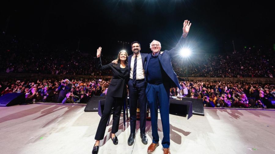 AOC, Zohran Mamdani y Bernie Sanders