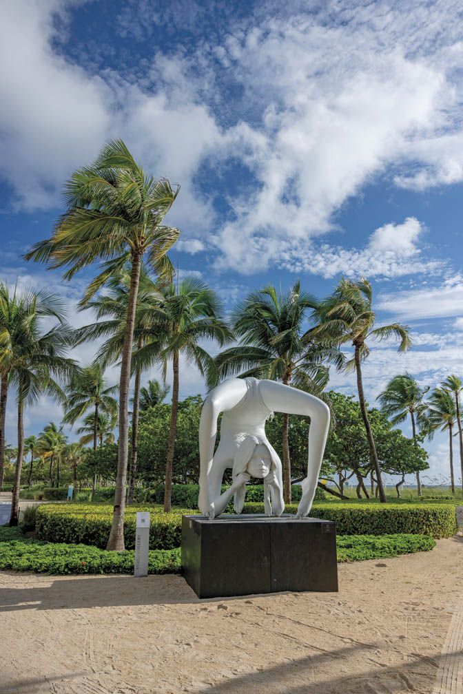 Arte y lujo frente al mar